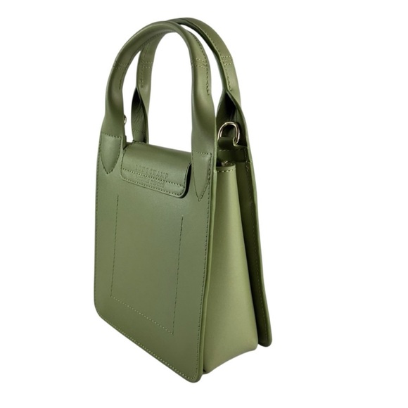 Longchamp Green Extra Small Leather Le Pliage Du Jardinier Bag - Picture 5 of 14